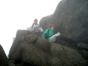 Pat and Gillian on Stacach Ridge