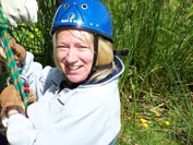 Abseiling at Sannox