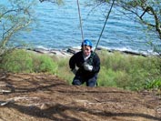 Abseiling at Sannox