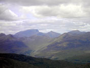 Ben Nevis from the summit of the Big Buachaille