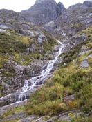 Approaching curved ridge
