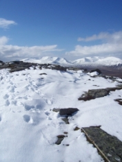 From summit of Gael-charn