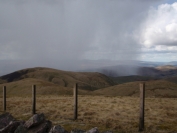 hail shower approaching