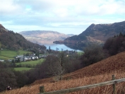 Ullswater in distance