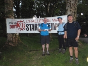 Mark Irene and Chris at the finish