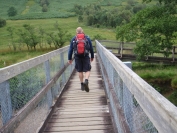 Bridge at start of walk