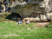 At the Kings Caves, Blackwaterfoot