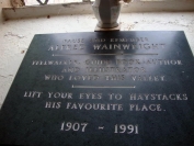 Wainwright plaque