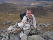 James on Cruach Ardrain