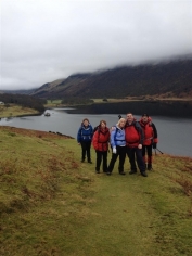 leaving Crummock Water