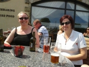 Elaina and Maureen at lunch