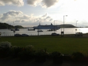 Cruise ship in Oban Bay