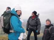 Maureen looks like she is carrying wee Mark in her rucksack