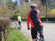 Maureen and Richard deciding which way to go