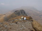 looking towards the North Peak