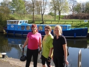 girls beside the canal