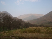 Beinn a'Chochuill ahead