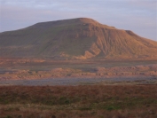 Ingleborough at dusk