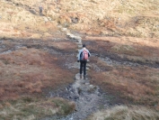 Gail on stepping stones