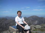 View from summit of Goatfell