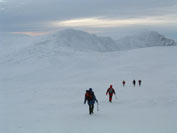 Heading for Coire an t-Sneachda