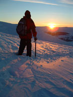 Sgorr Gaoith sunset